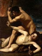 Bartolomeo Manfredi Cain Kills Abel, Spain oil painting reproduction